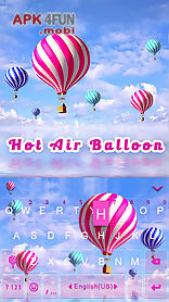 hot air balloon kika keyboard