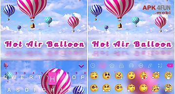Hot air balloon kika keyboard