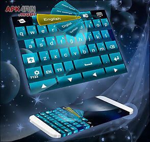 keyboard theme galaxy