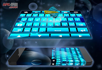 keyboard theme galaxy
