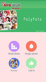 polyfoto - fotos grid polygon