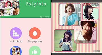 Polyfoto - fotos grid polygon