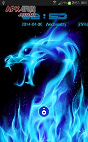 blue neon dragon go locker