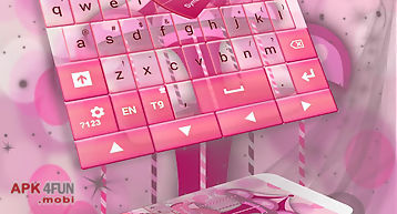 Pink carousel keyboard