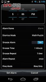 alarm puzzle clock