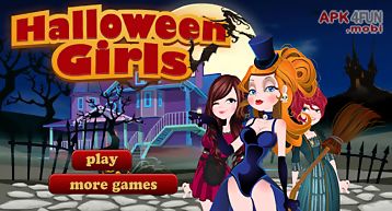 Halloween girls-halloween game