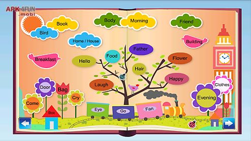kids english to hindi words