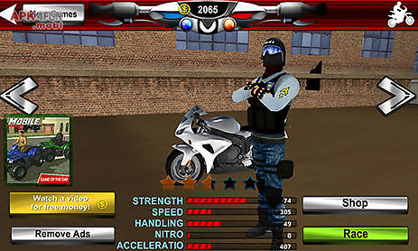 police motorcycle crime sim
