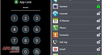 Security app lock