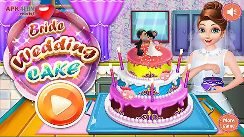bride wedding - cake games