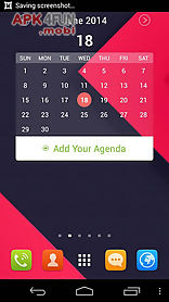 calendar panel