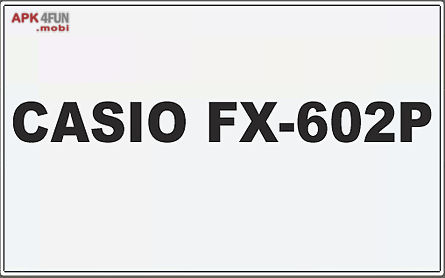 casio fx602p