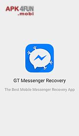 gt messenger recovery