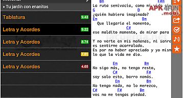 Tabs & chords in spanish