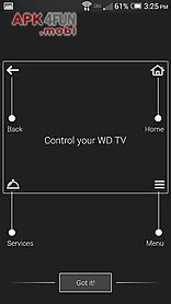 wd tv remote