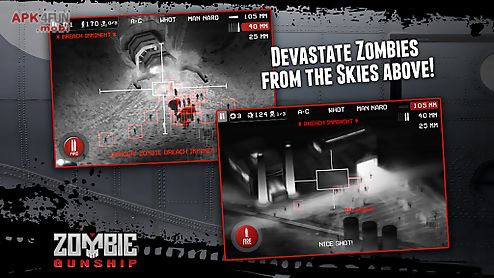 zombie gunship: gun dead 3d