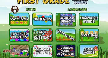 First grade learning games