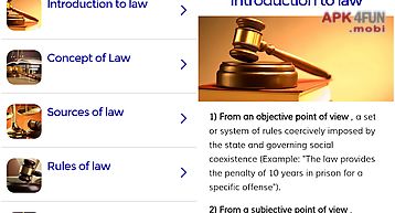 Law course