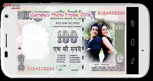 money photo frame