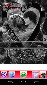 romantic true love photo frame