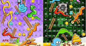 Snakes and ladders in aquarium f..