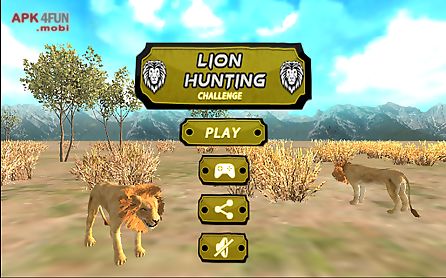 lion hunting challenge 3d