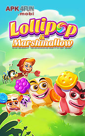 lollipop and marshmallow match 3