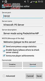 pocketmine-mp for android