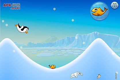 racing penguin - flying free
