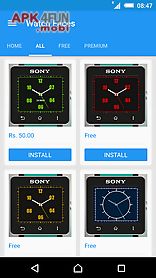 watch faces for smartwatch 2