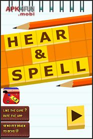 hear & spell -spell challenge