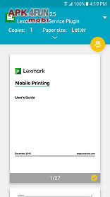 lexmark print service plugin