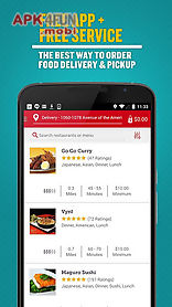 seamless food delivery/takeout