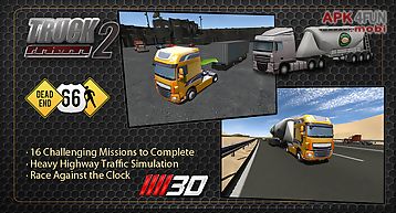 Truck driver highway race 3d