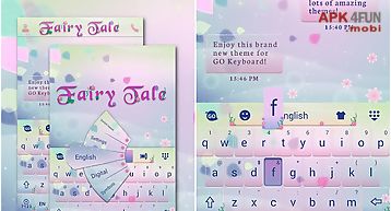 Fairy tale go keyboard theme