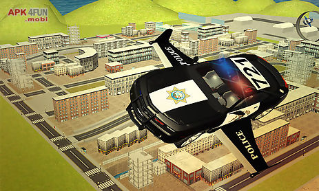 flying police car 3d simulator