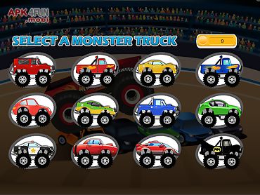 monster truck game for kids
