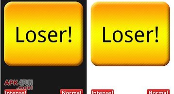 The loser button