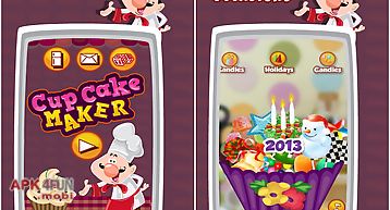 Cup cake maker- cooking game