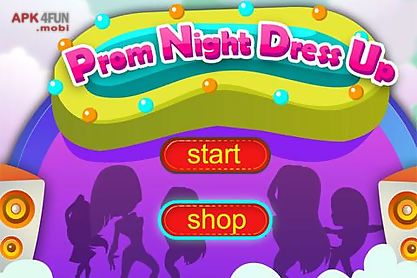 dress up prom night-girls game
