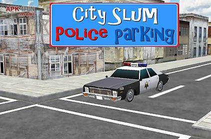 free 3d police car parking