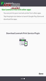 lexmark mobile print