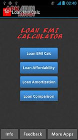 loan/mortgage emi calculator