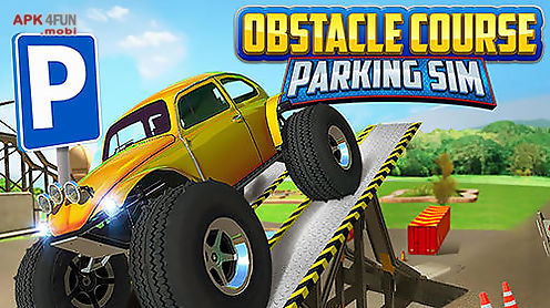 obstacle course: car parking sim