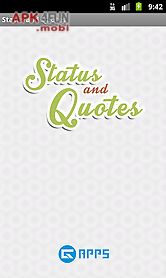 status and quotes