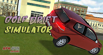 Golf drift simulator