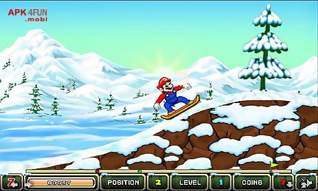 my friends mario and sonic toon skiing