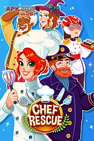chef rescue - management game
