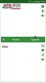 french - spanish translator
