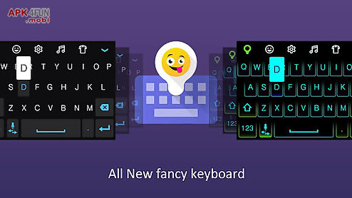 fancy keyboard : emoji & neon